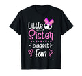 Little Sister Biggest Fan Soccer Little T-Shirt - Trendy Graphic Unisex - T-Shirt, Sweatshirt, Hoodie