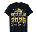 Proud Sister Law Class 2026 Graduate T-Shirt - Custom Art Print Unisex - T-Shirt, Sweatshirt, Hoodie