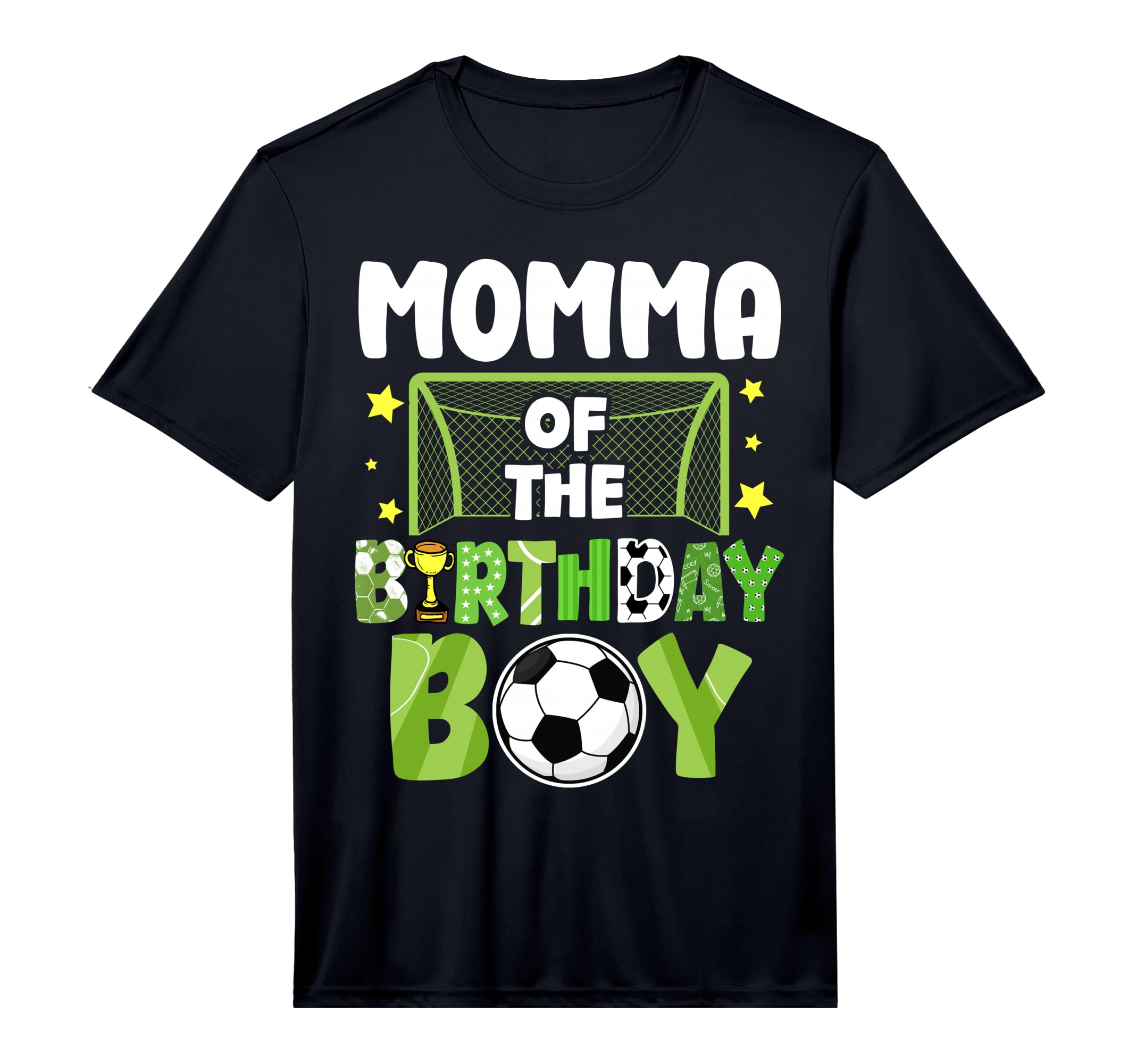 Mens Soccer Momma Birthday Party T-Shirt - Novelty Apparel for Adults - T-Shirt, Sweatshirt, Hoodie
