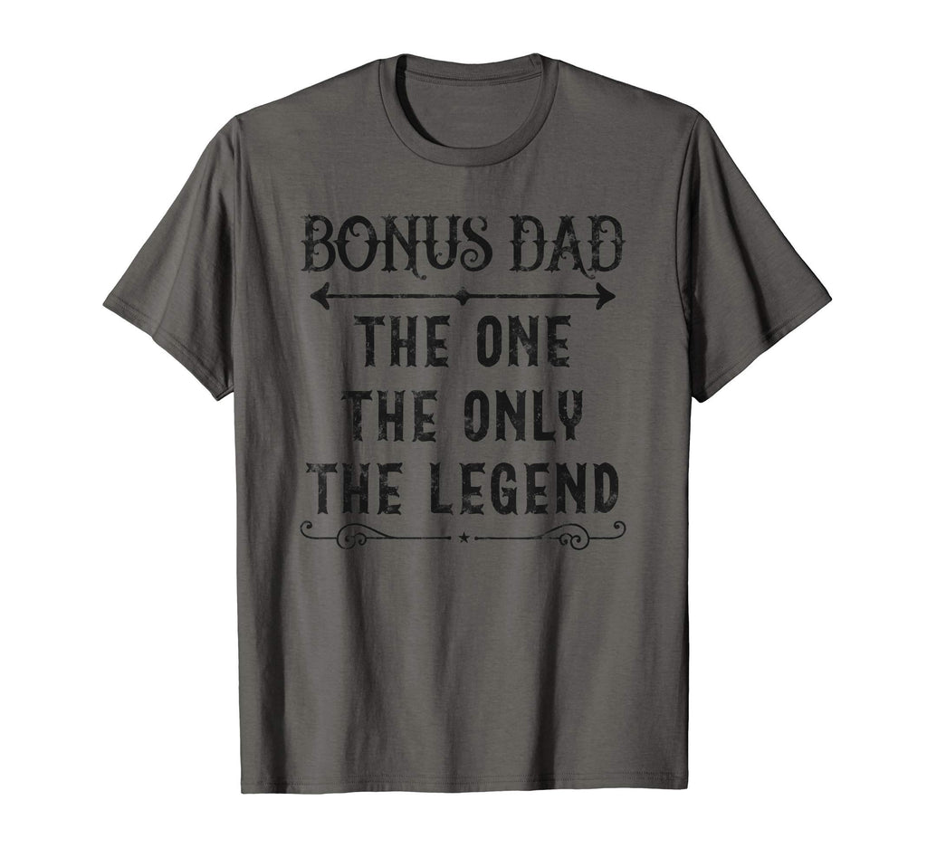 Bonus Dad One Only Legend Fathers T-Shirt - Aesthetic Graphic for Adults - T-Shirt, Sweatshirt, Hoodie