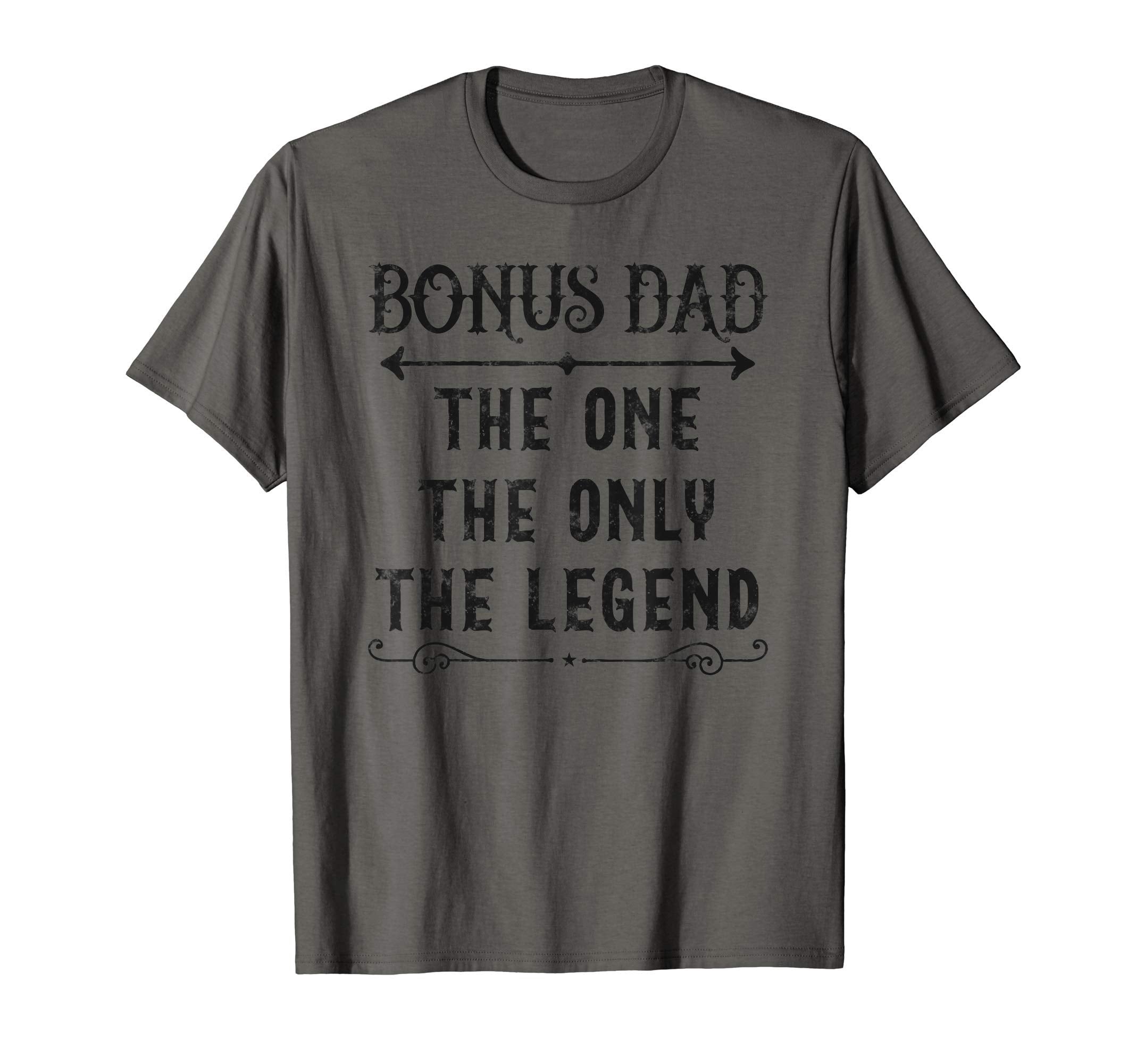 Bonus Dad One Only Legend Fathers T-Shirt - Aesthetic Graphic for Adults - T-Shirt, Sweatshirt, Hoodie