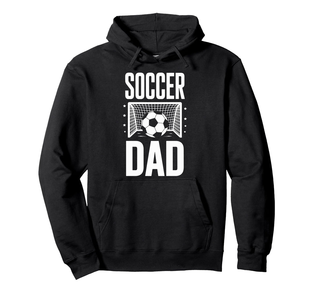Soccer Dad Dedicated Soccer Players Hoodie - Minimalist Print Unisex - T-Shirt, Sweatshirt, Hoodie