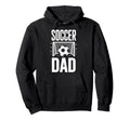 Soccer Dad Dedicated Soccer Players Hoodie - Minimalist Print Unisex - T-Shirt, Sweatshirt, Hoodie
