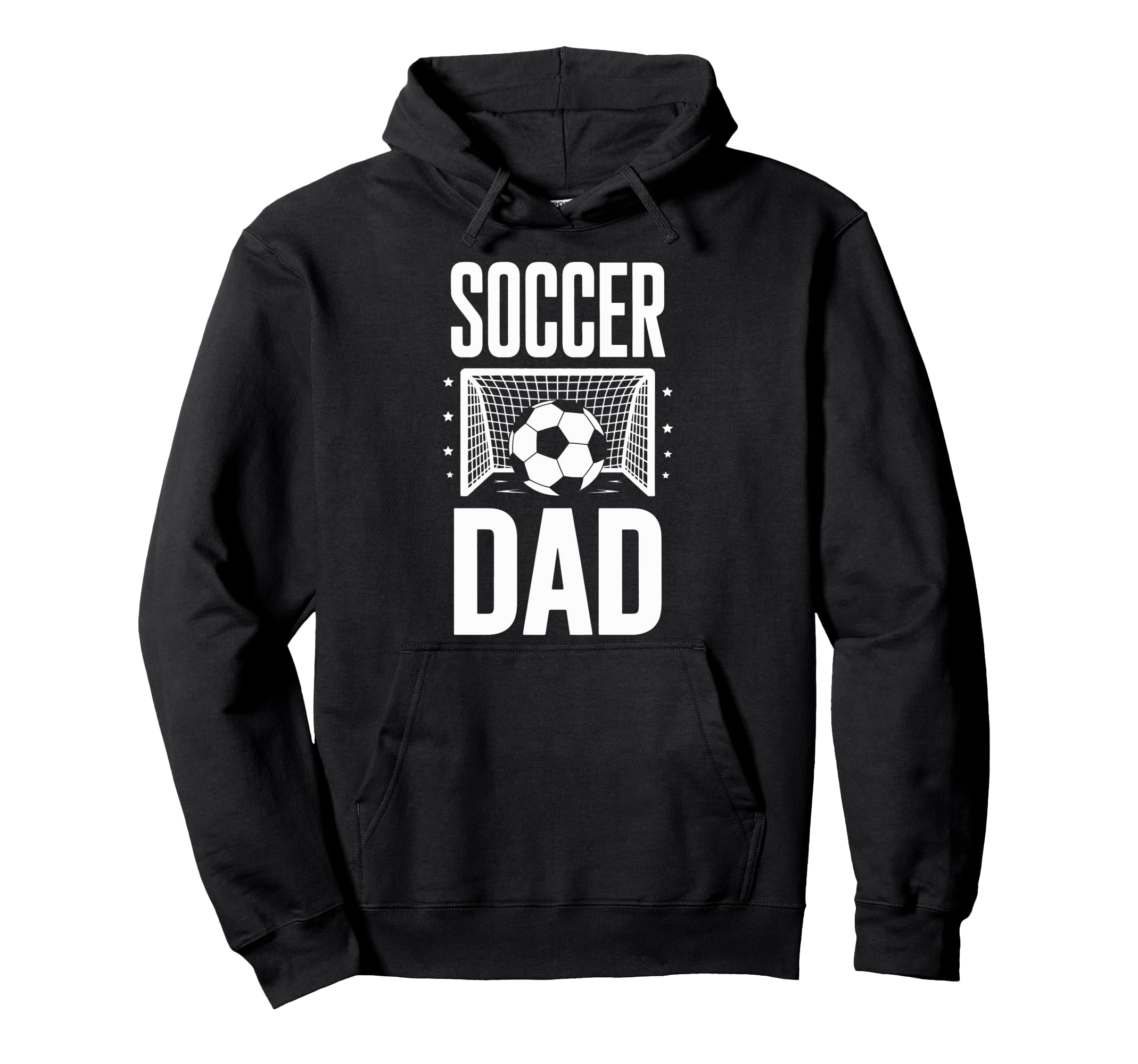Soccer Dad Dedicated Soccer Players Hoodie - Minimalist Print Unisex - T-Shirt, Sweatshirt, Hoodie