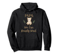 Papa Dad We Can Bearly Wait Shower Bear Hoodie - Unique Graphic Men Women - T-Shirt, Sweatshirt, Hoodie