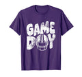Game Day Football Season Purple T-Shirt - Trendy Graphic Men Women - T-Shirt, Sweatshirt, Hoodie