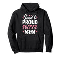 Soccer Mom Loud And Proud Soccer Mom Hoodie - Minimalist Print for Adults - T-Shirt, Sweatshirt, Hoodie