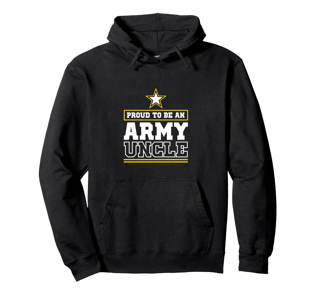 Proud Army Uncle Proud To Be Army Uncle Hoodie - Novelty Apparel for Adults - T-Shirt, Sweatshirt, Hoodie