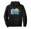 Boating Dad And Ready Summer Waves Hoodie - Graphic Print Unisex - T-Shirt, Sweatshirt, Hoodie