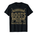 Proud Military Dad American Usa Flag T-Shirt - Aesthetic Graphic Men Women - T-Shirt, Sweatshirt, Hoodie