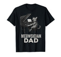 Cat Playing Piano Meowsician Dad T-Shirt - Custom Art Print for Adults - T-Shirt, Sweatshirt, Hoodie