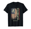 Usa American Flag Soccer Mom T-Shirt - Minimalist Print Unisex - T-Shirt, Sweatshirt, Hoodie