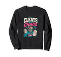 Cleats And Chaos Soccer Mom Sweatshirt - Novelty Apparel for Adults - T-Shirt, Sweatshirt, Hoodie