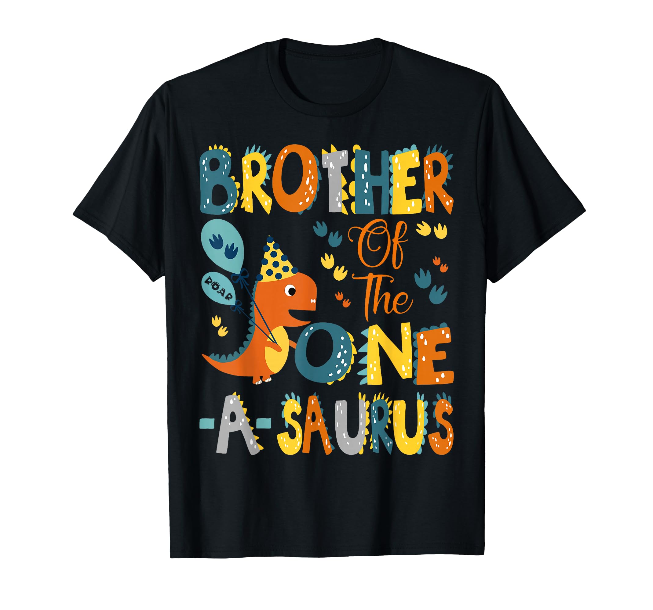 Brother One Saurus 1St Birthday T-Shirt - Trendy Graphic Men Women - T-Shirt, Sweatshirt, Hoodie