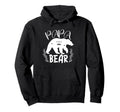 Mens Funny Papa Bear Dads Birthday Hoodie - Novelty Apparel for Adults - T-Shirt, Sweatshirt, Hoodie