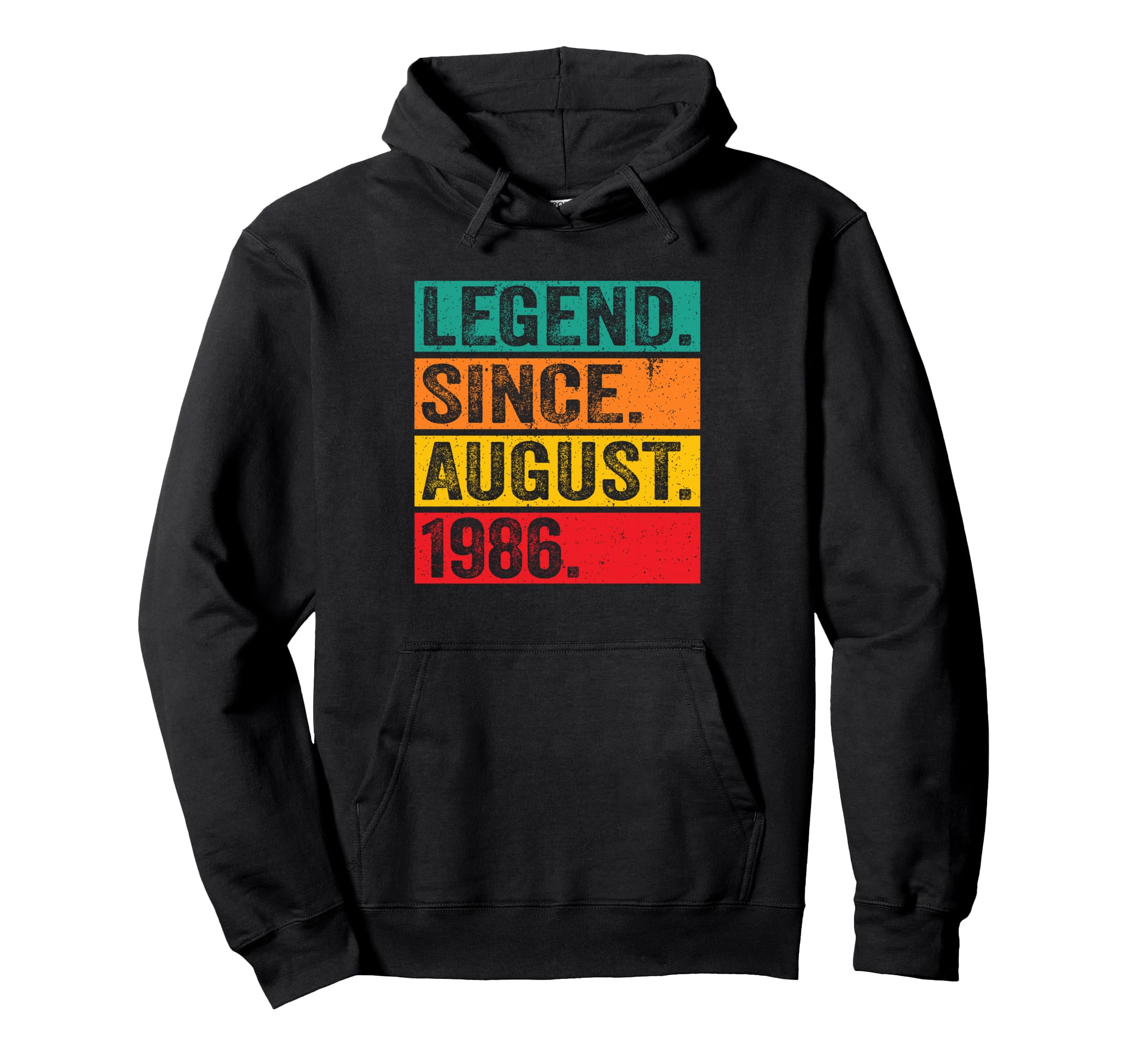Legend Since August 1986 40Th Hoodie - Casual Everyday Wear Unisex - T-Shirt, Sweatshirt, Hoodie