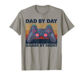 Dad Day Gamer Night Funny Gaming Dads T-Shirt - Graphic Print Unisex - T-Shirt, Sweatshirt, Hoodie