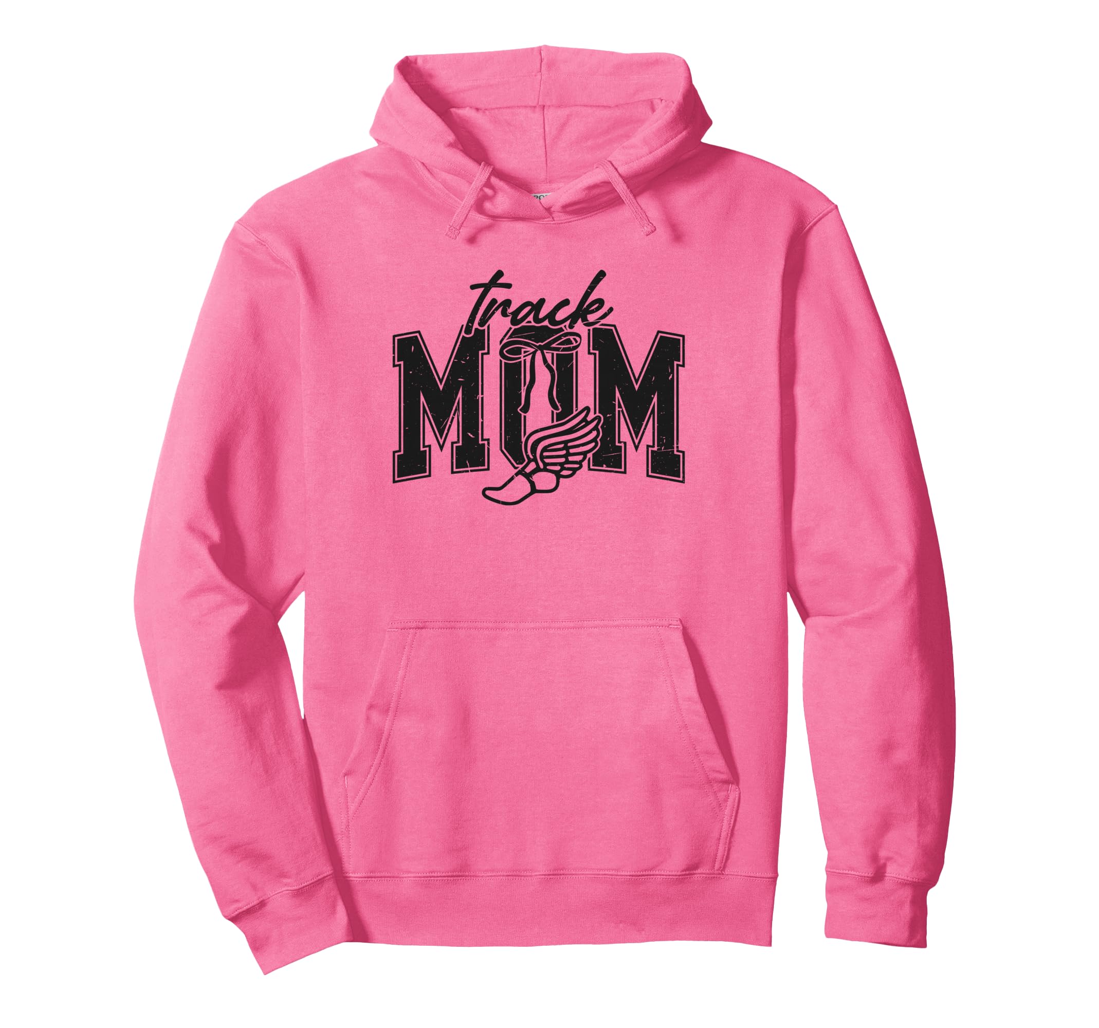 Track Mom Track Mama Game Day Sports Hoodie - Streetwear Style for Adults - T-Shirt, Sweatshirt, Hoodie