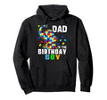 Dad Birthday Elephant Autism Hoodie - Casual Everyday Wear Unisex - T-Shirt, Sweatshirt, Hoodie