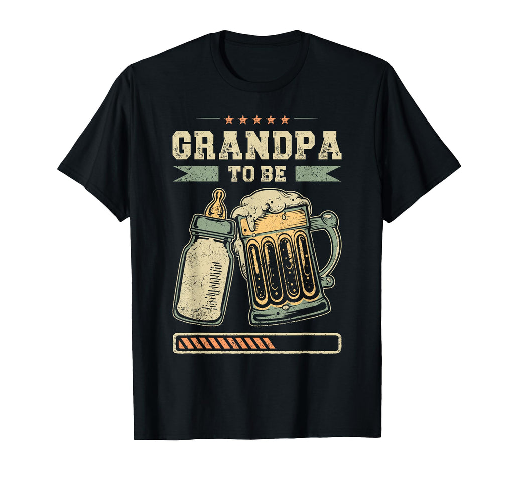 Grandpa To Be Announcement Future T-Shirt - Minimalist Print for Adults - T-Shirt, Sweatshirt, Hoodie