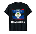 Belice Vamos Con Los Jaguares Futbol T-Shirt - Minimalist Print Men Women - T-Shirt, Sweatshirt, Hoodie