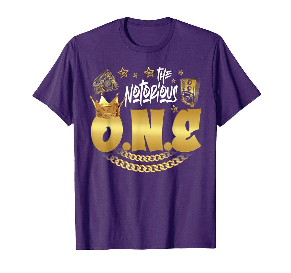 Notorious One Old School Hip Hop Funny T-Shirt - Unique Graphic for Adults - T-Shirt, Sweatshirt, Hoodie