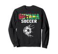 Guyana Soccer Ball Net Guyanese Sweatshirt - Aesthetic Graphic Men Women - T-Shirt, Sweatshirt, Hoodie
