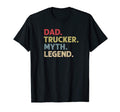Mens Dad Trucker Myth Legend T-Shirt - Graphic Print for Adults - T-Shirt, Sweatshirt, Hoodie