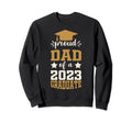 Proud Dad Class 2023 Graduate Sweatshirt - Trendy Graphic for Adults - T-Shirt, Sweatshirt, Hoodie