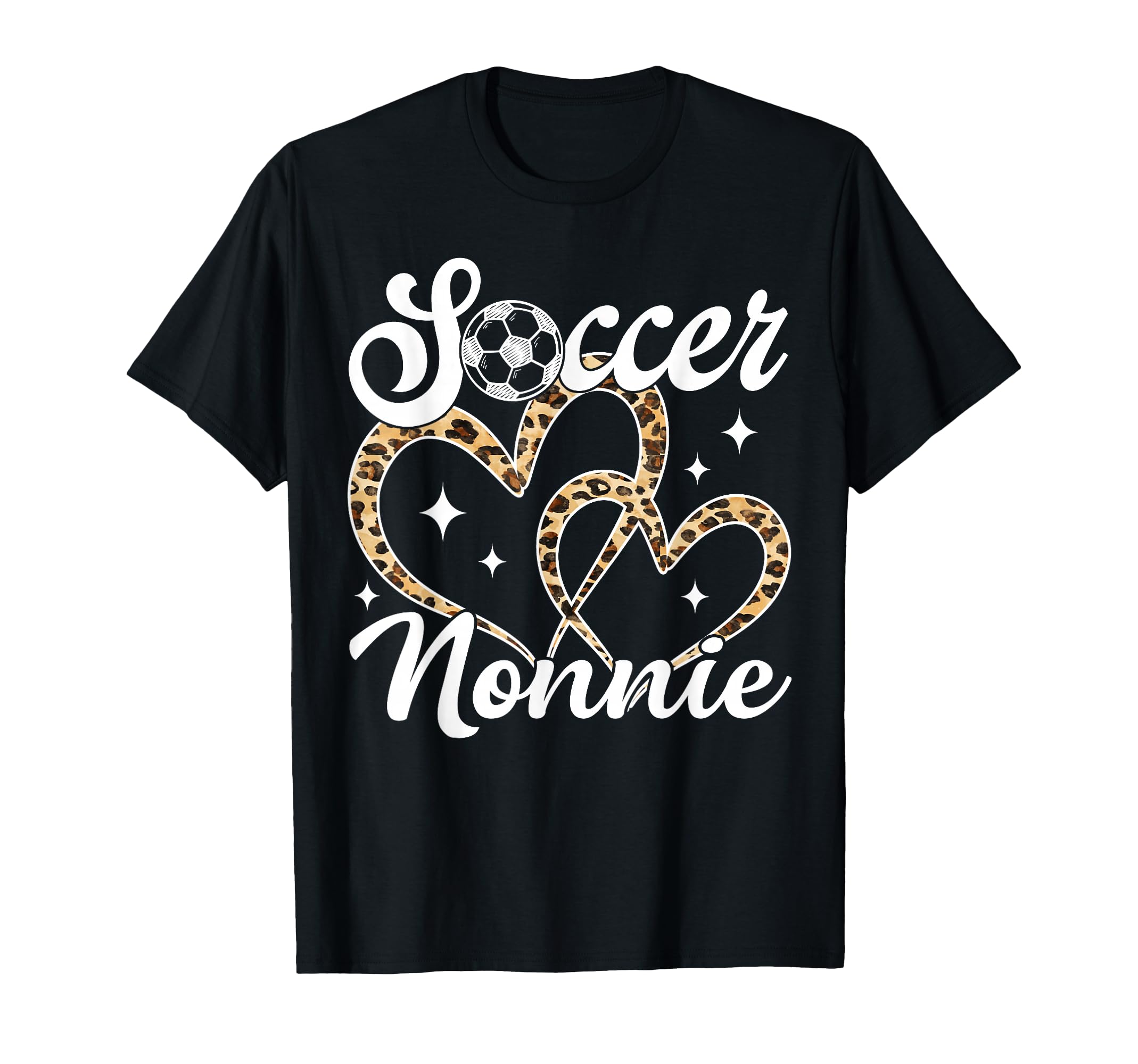 Funny Soccer Nonnie Leopard Soccer T-Shirt - Streetwear Style for Adults - T-Shirt, Sweatshirt, Hoodie