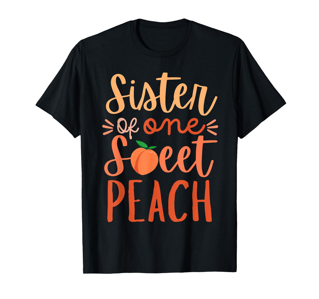 Sister Sweet One Peach 1St Birthday T-Shirt - Graphic Print for Adults - T-Shirt, Sweatshirt, Hoodie