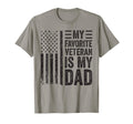 My Favorite Veteran Is My Dad T-Shirt - Minimalist Print Men Women - T-Shirt, Sweatshirt, Hoodie