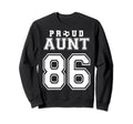 Number 86 Custom Proud Soccer Sweatshirt - Aesthetic Graphic for Adults - T-Shirt, Sweatshirt, Hoodie
