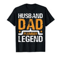 Husband Dad Legend Fathers Day Hoodie - Minimalist Print Men Women - T-Shirt, Sweatshirt, Hoodie