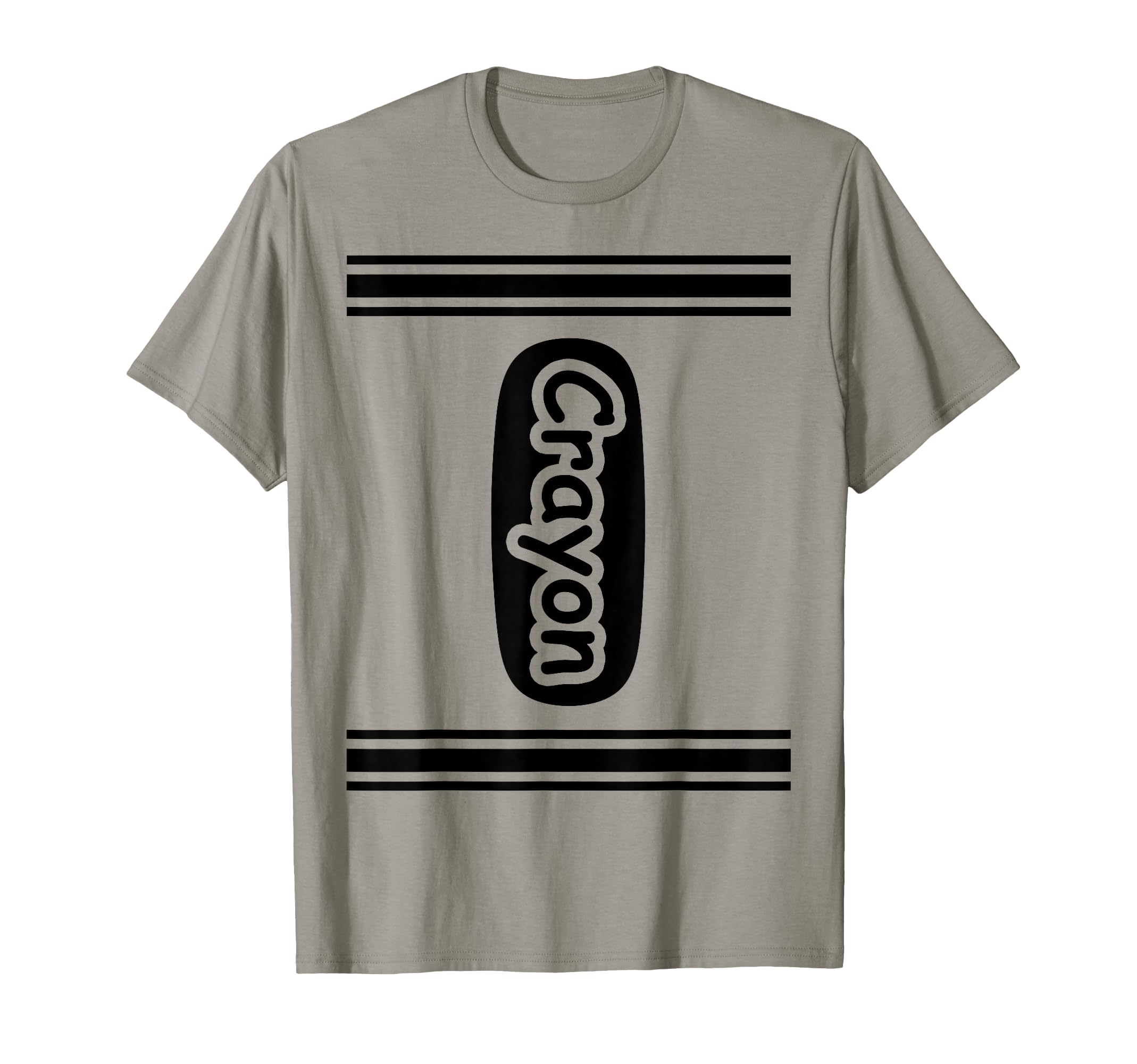Crayon Grey Small T-Shirt - Novelty Apparel Men Women - T-Shirt, Sweatshirt, Hoodie