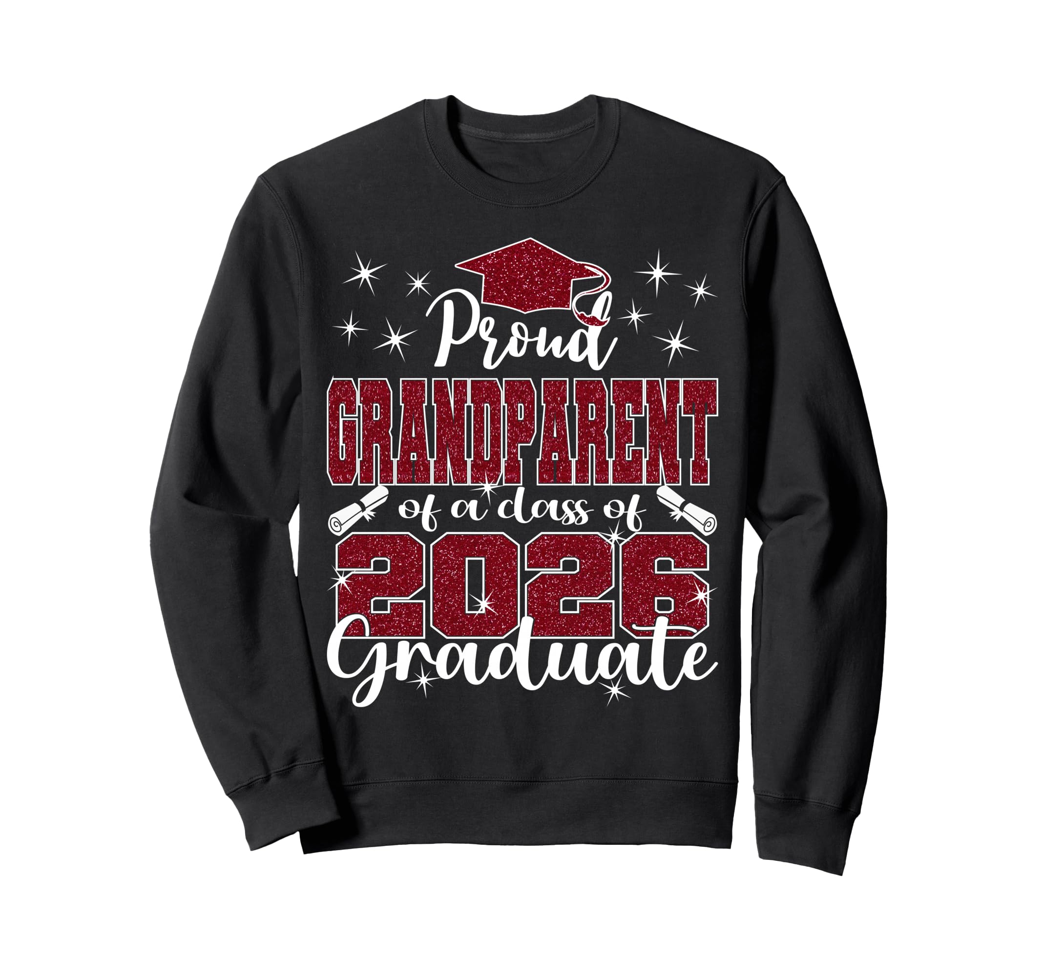 Super Proud Grandparent 2026 Sweatshirt - Novelty Apparel Men Women - T-Shirt, Sweatshirt, Hoodie