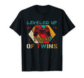 Leveled Up To Dad Twins Video Gamer T-Shirt - Streetwear Style Men Women - T-Shirt, Sweatshirt, Hoodie
