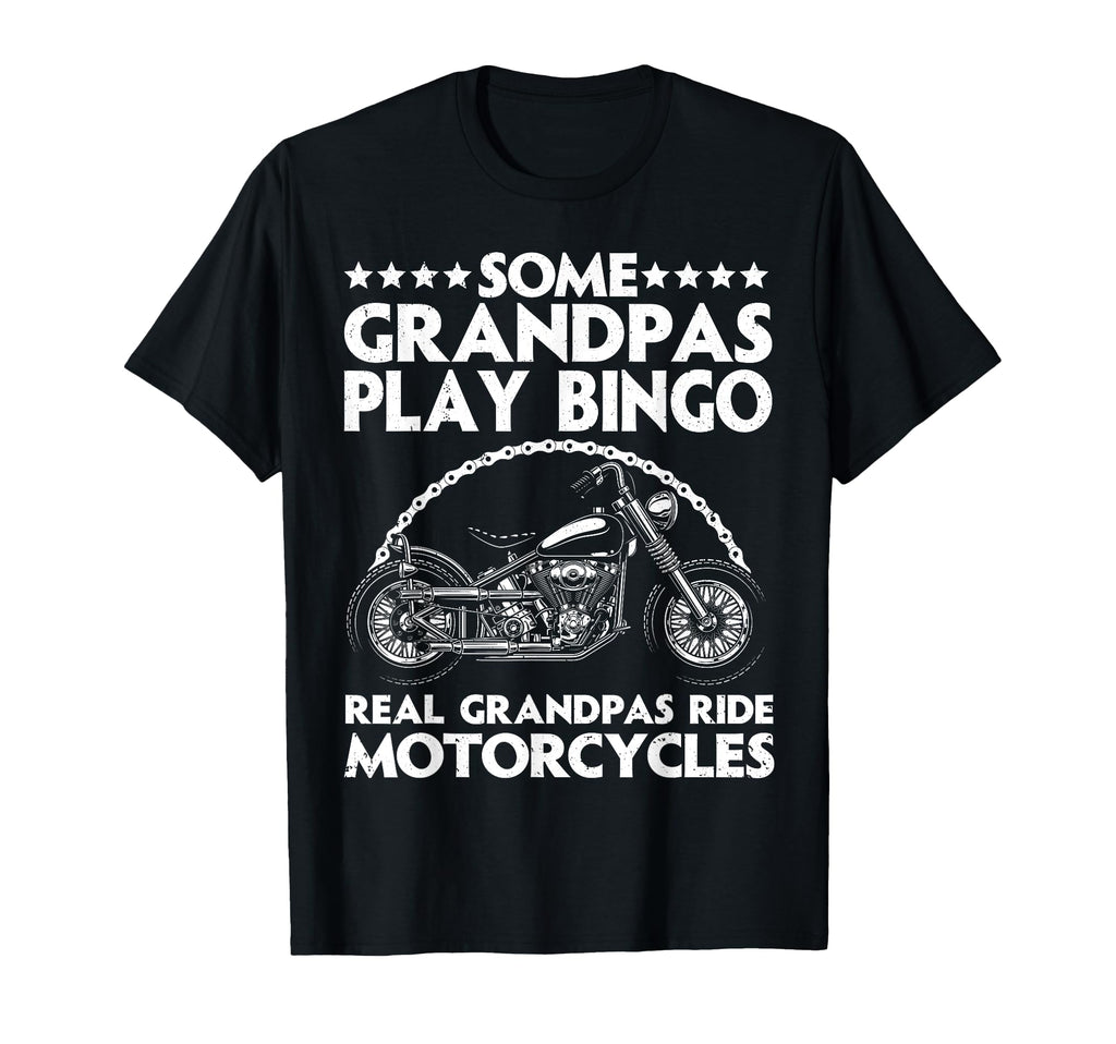 Funny Motorcycle Grandpa Dad Motorcycle T-Shirt - Trendy Graphic Men Women - T-Shirt, Sweatshirt, Hoodie