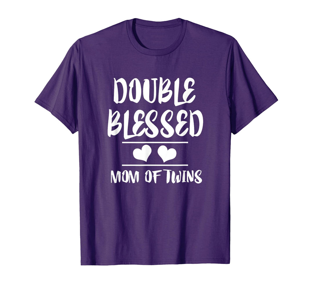 Double Blessed Mother Twins Gift T-Shirt - Trendy Graphic Men Women - T-Shirt, Sweatshirt, Hoodie