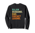 Bajan Husband Dad Cricket Legend Sweatshirt - Custom Art Print Unisex - T-Shirt, Sweatshirt, Hoodie
