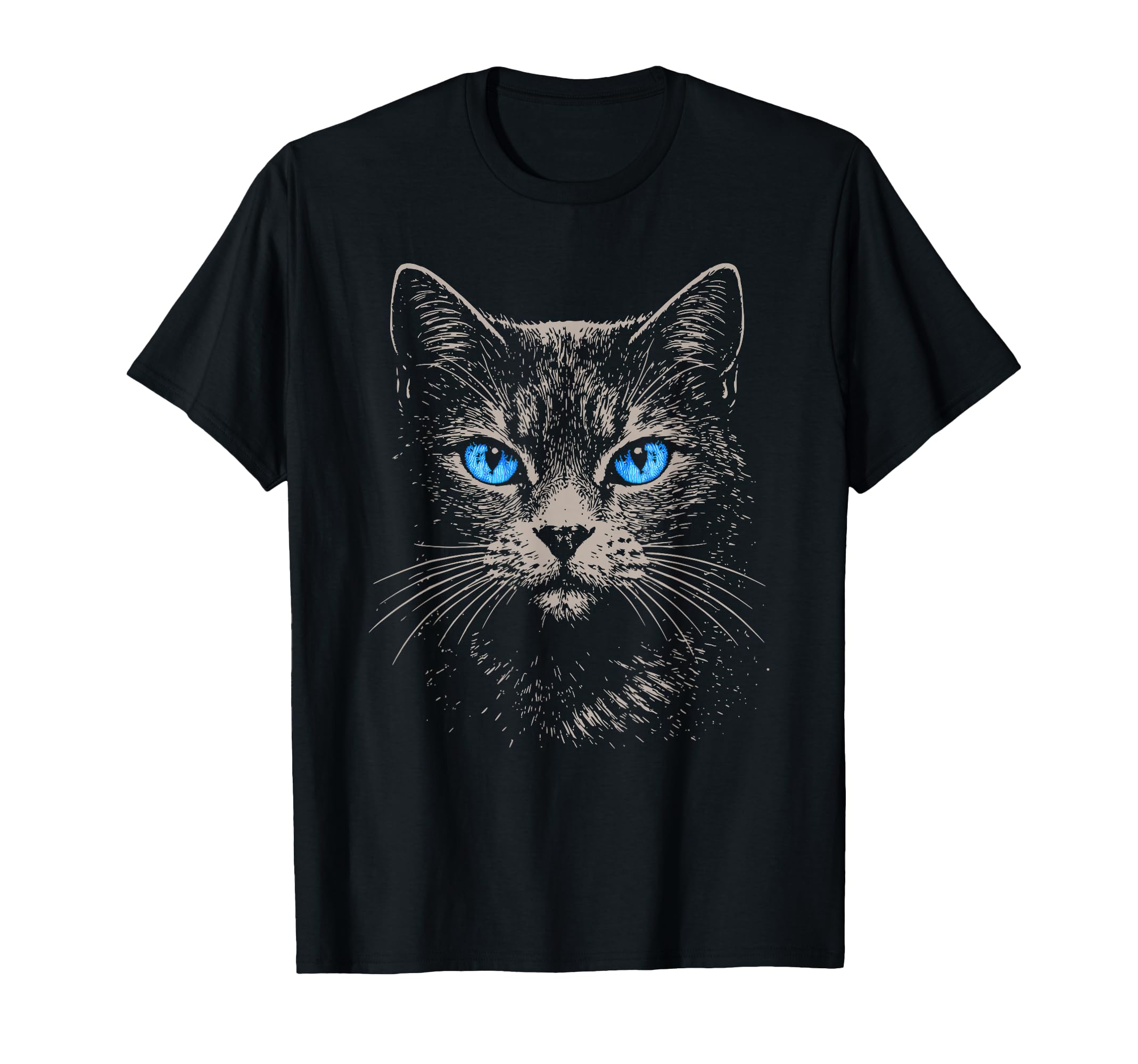 Funny Grunge Cat Art Cat Lover Pet Cat T-Shirt - Trendy Graphic for Adults - T-Shirt, Sweatshirt, Hoodie