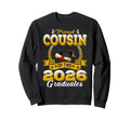 Proud Cousin Two 2026 Graduates Sweatshirt - Aesthetic Graphic Men Women - T-Shirt, Sweatshirt, Hoodie
