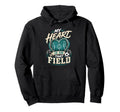 My Heart Is That Field Soccer Mom Hoodie - Trendy Graphic Men Women - T-Shirt, Sweatshirt, Hoodie
