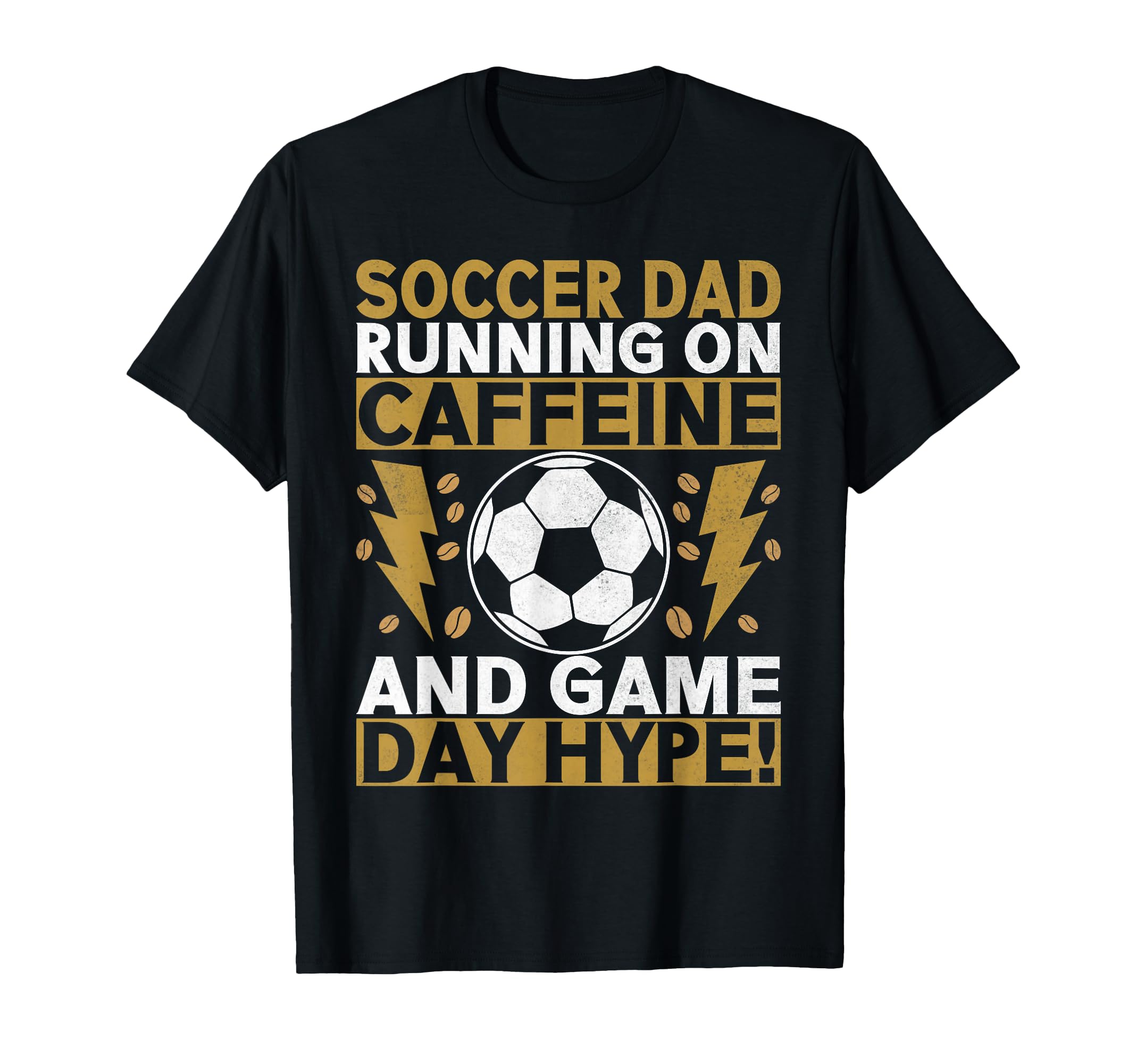 Running Caffeine And Game Day Hype T-Shirt - Trendy Graphic Men Women - T-Shirt, Sweatshirt, Hoodie