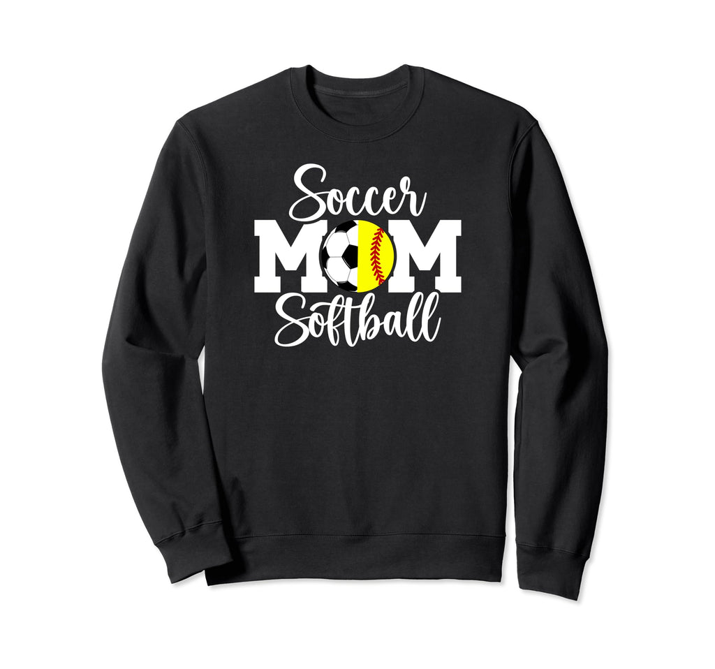 Soccer Softball Mom Ballers Softball Sweatshirt - Streetwear Style Unisex - T-Shirt, Sweatshirt, Hoodie