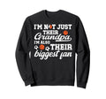 Their Biggest Fan Soccer Basketball Sweatshirt - Graphic Print Men Women - T-Shirt, Sweatshirt, Hoodie