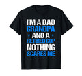 Cop Dad Grandpa And Retired Cop T-Shirt - Fun Novelty Design for Adults - T-Shirt, Sweatshirt, Hoodie