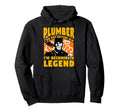 Plumber I Am Not Getting Old Im Becoming Hoodie - Graphic Print Unisex - T-Shirt, Sweatshirt, Hoodie