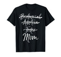 Not Biological Adoptive Foster Just Mom T-Shirt - Minimalist Print Unisex - T-Shirt, Sweatshirt, Hoodie