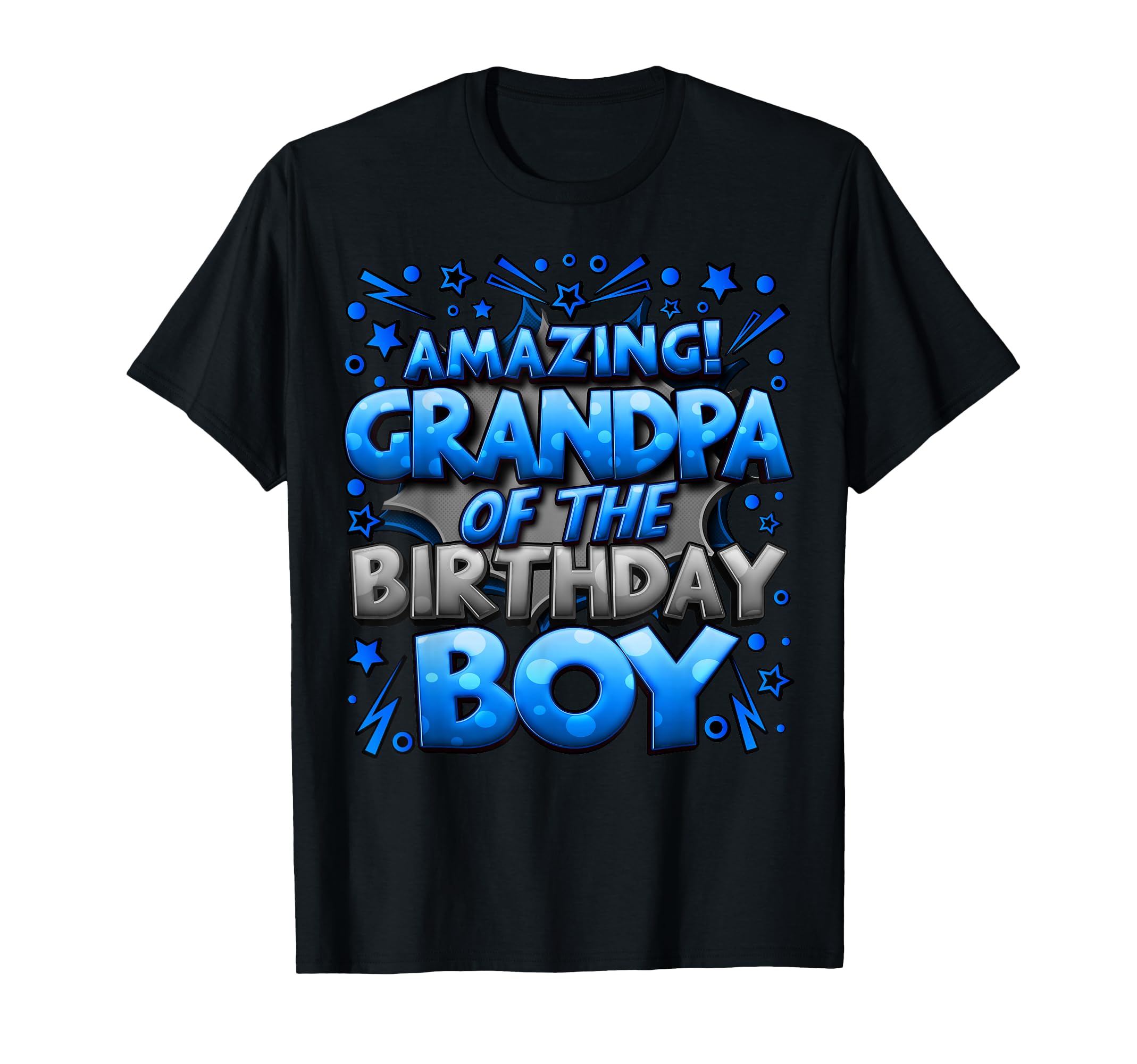 Grandpa Birthday Matching Family Grandpa T-Shirt - Graphic Print for Adults - T-Shirt, Sweatshirt, Hoodie